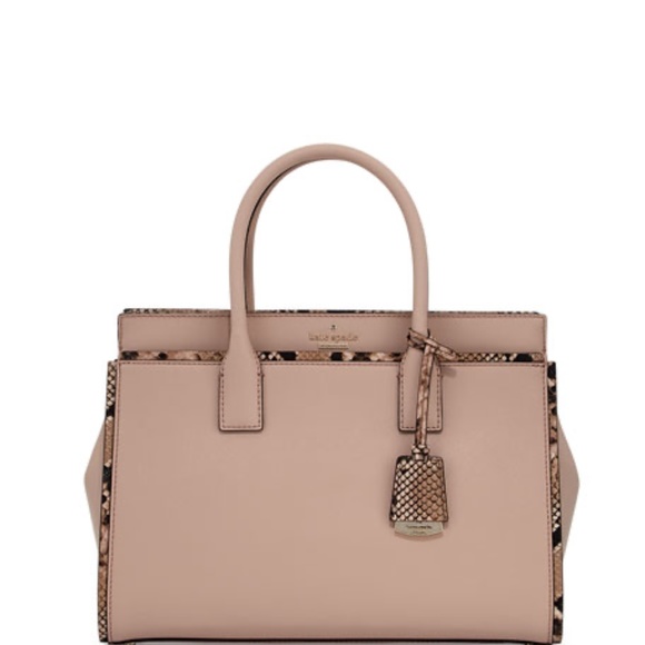 kate spade Handbags - Kate Spade Cameron Street Snakeskin Satchel